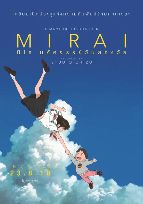 อนิเมะออนไลน์ Mirai (2018) มิไร มหัศจรรย์วันสองวัย