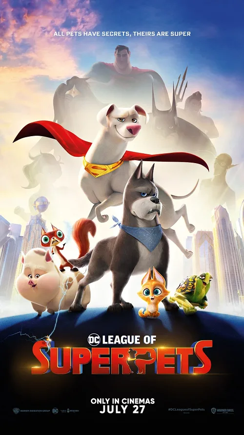 อนิเมะออนไลน์ DC League of Super-Pets (2022) ขบวนการซูเปอร์เพ็ทส์