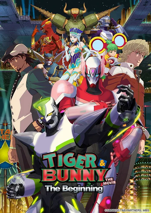 เว็บดูอนิเมะออนไลน์ฟรี Tiger & Bunny The Beginning (2014)