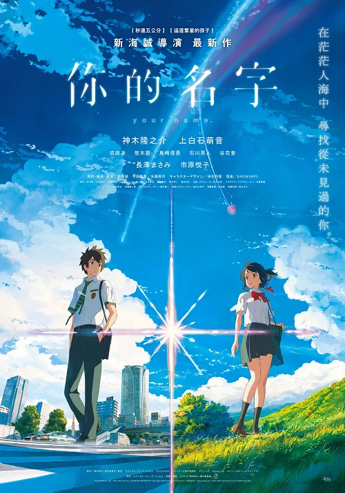 อนิเมะออนไลน์ Kimi no Na wa Your Name หลับตาฝัน ถึงชื่อเธอ