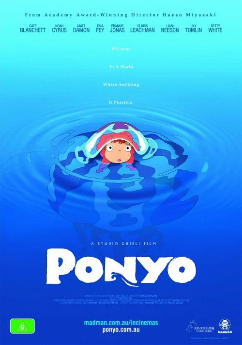 เว็บดูอนิเมะออนไลน์ฟรี Ponyo On The Cliff By The Sea โปเนียว ธิดาสมุทรผจญภัย (2008)