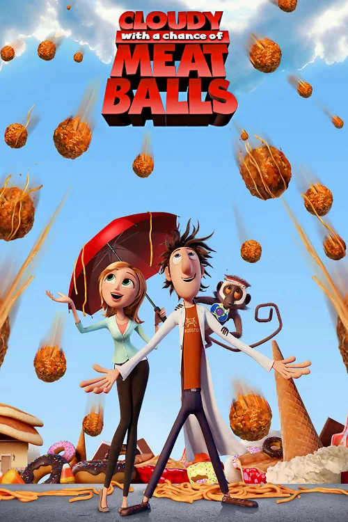 ดูอนิเมะ Cloudy with a Chance of Meatballs (2009) มหัศจรรย์ลูกชิ้นตกทะลุมิติ