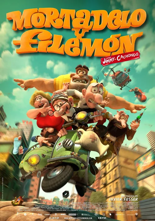 อนิเมะออนไลน์ Mortadelo and Filemon (2015) คู่หูสายลับสุดบ๊องส์