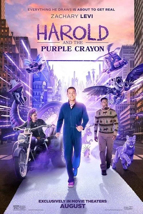 เว็บดูอนิเมะออนไลน์ฟรี Harold and the Purple Crayon แฮโรลด์กับสีเทียนมหัศจรรย์ (2024)